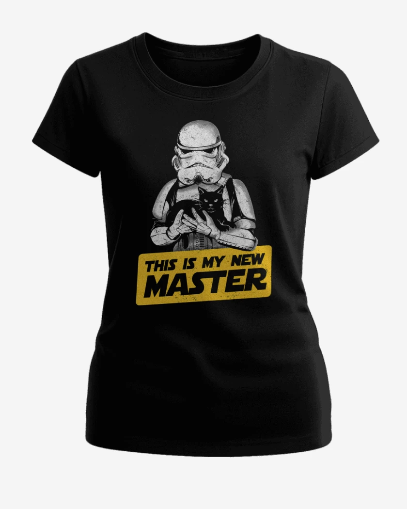 Polera de Mujer Negro de Mi Nuevo Maestro