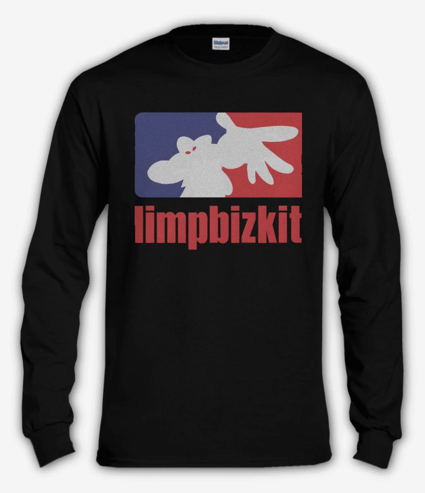 Polera manga larga Negro de Limpbizkit
