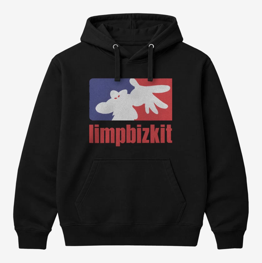 Polerón Canguro Negro de Limpbizkit