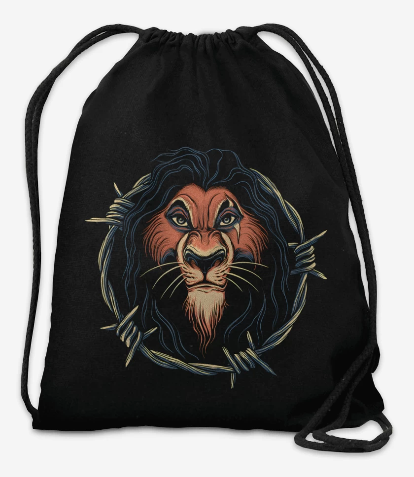 Mochila Negro de El Verdadero Rey