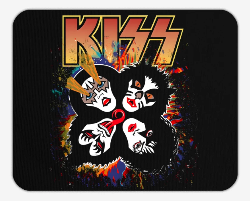 Mousepad Rock and Roll Over