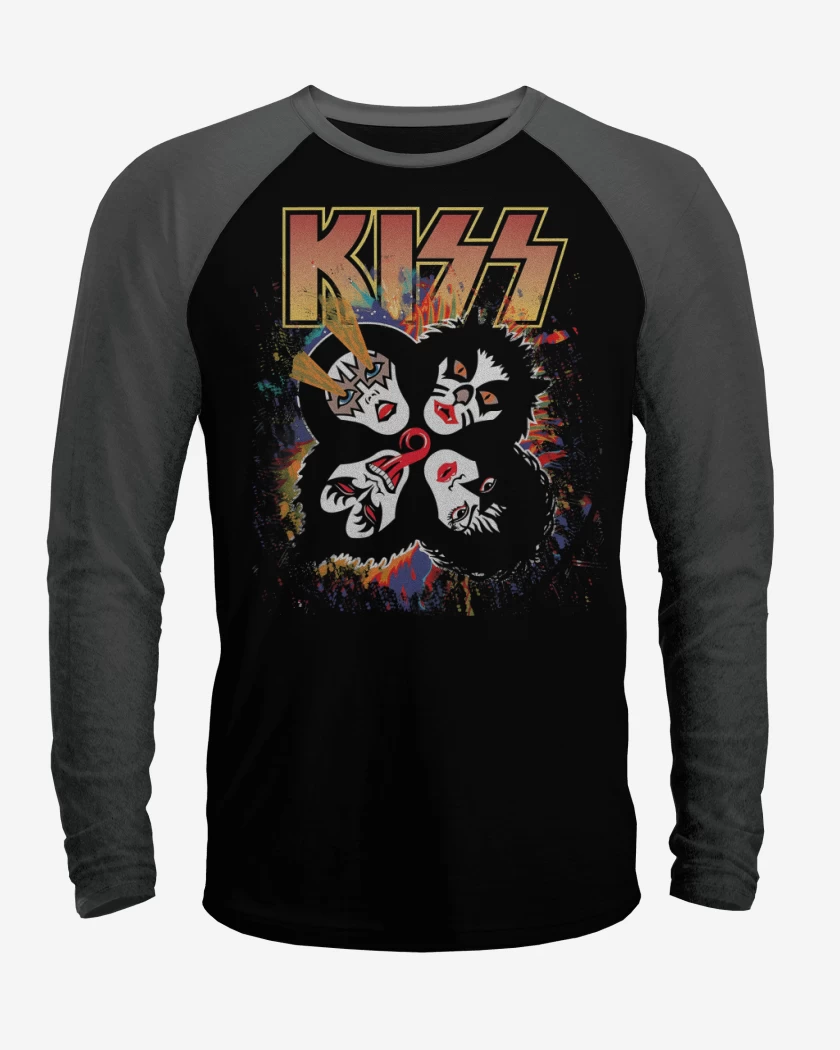Polera Raglan Rock and Roll Over