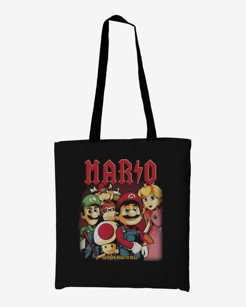 Totebag Rainbow Road to Hell