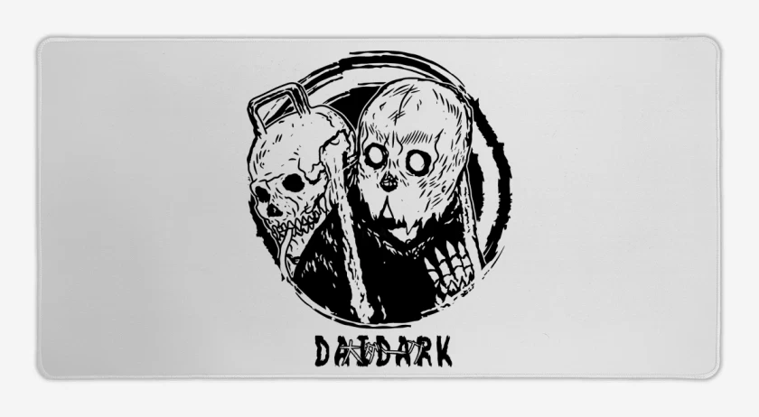 Mouse pad Gamer Blanco de Daidark