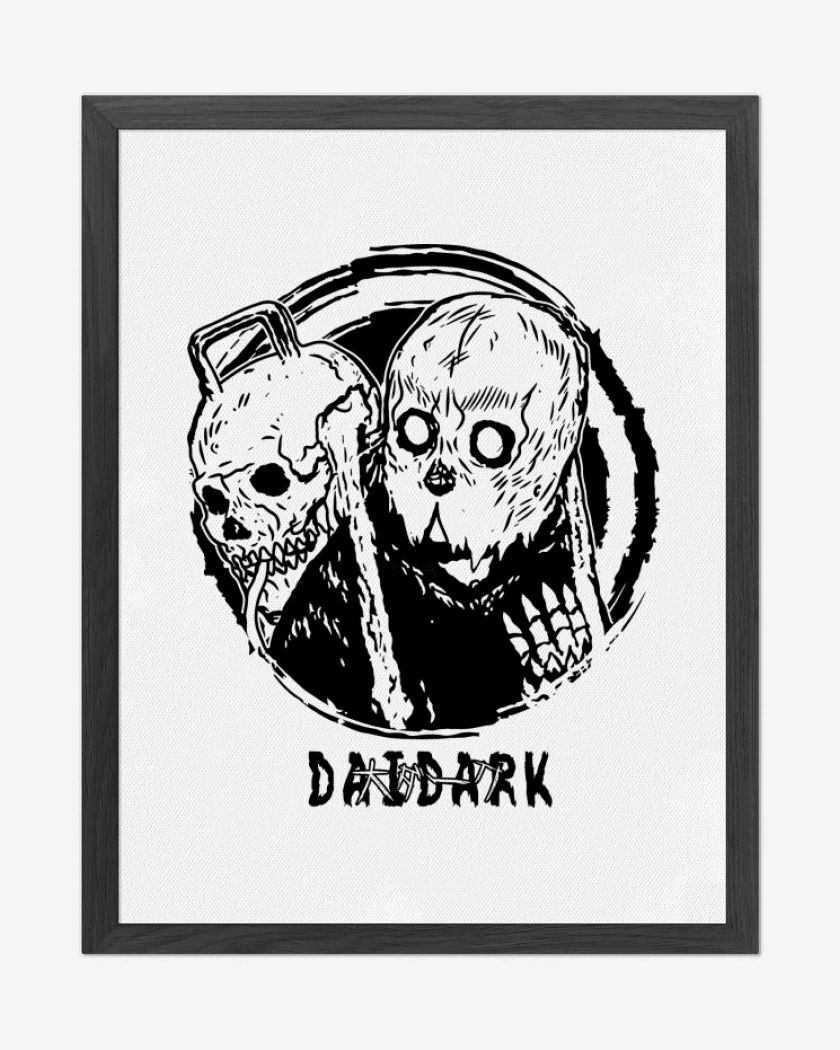 Cuadro decorativo Blanco de Daidark