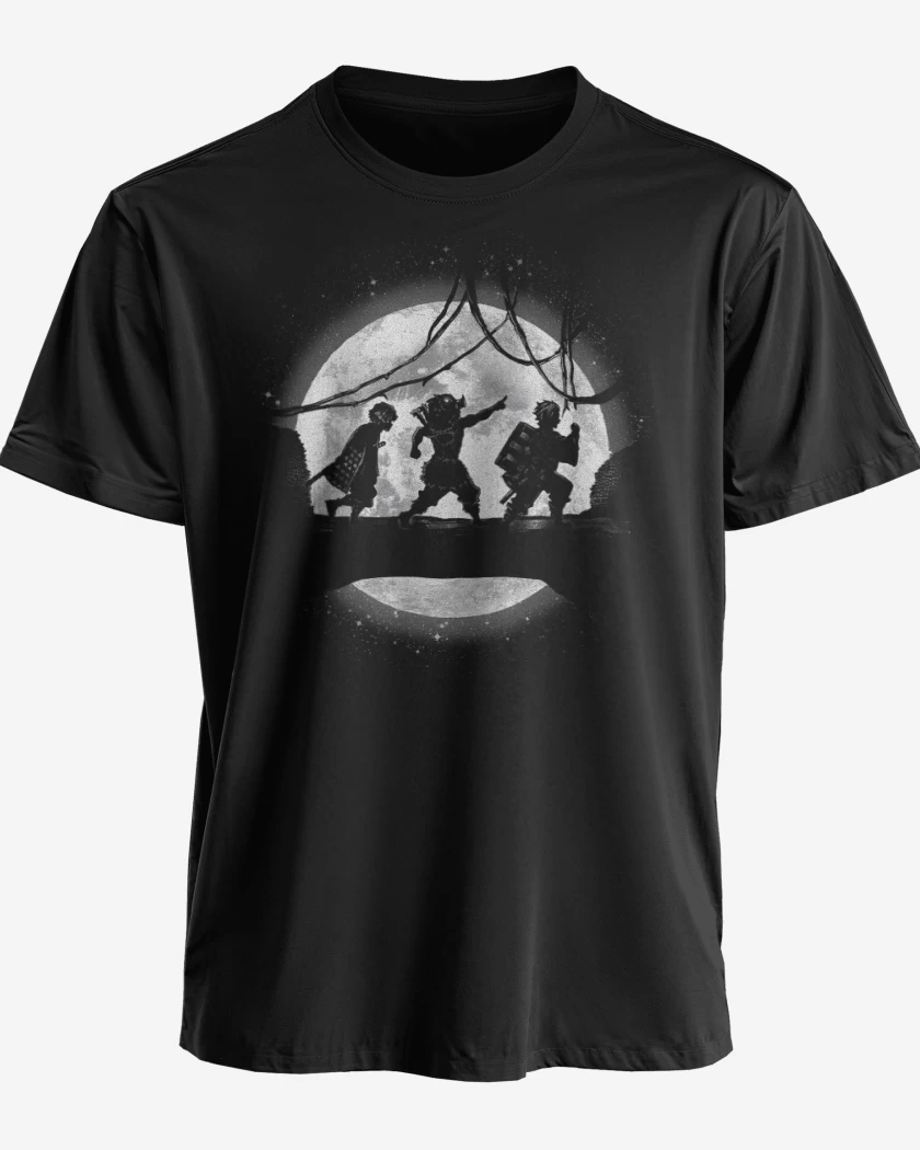 Polera premium Negro de Moonlight Slayers