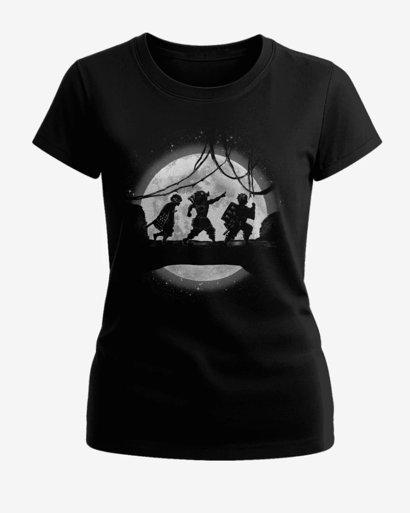 Polera de Mujer Negro de Moonlight Slayers