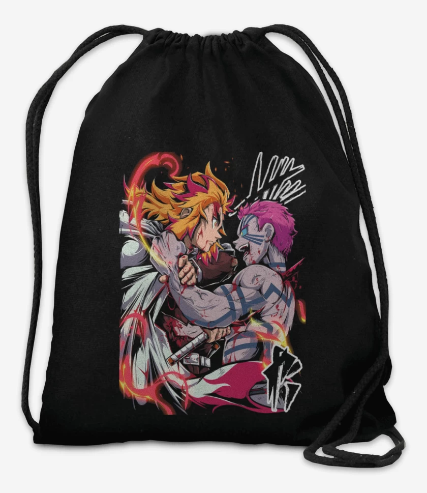 Mochila Negro de Rengoku vs Akasa