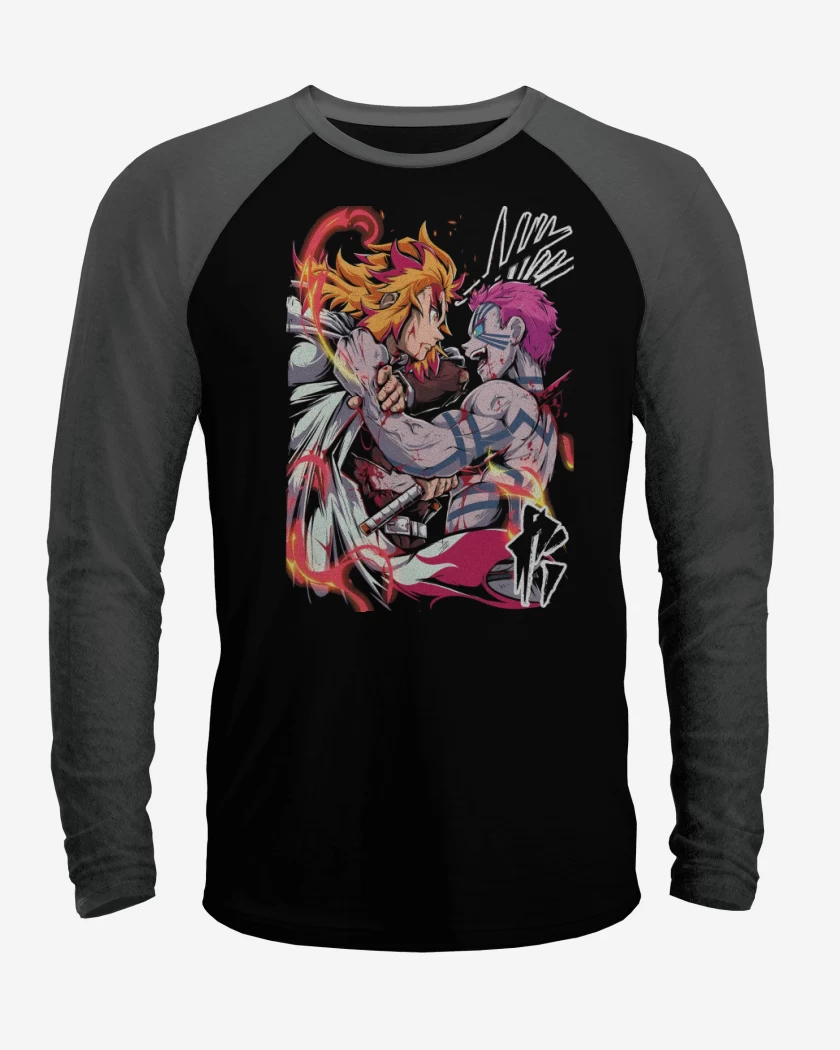 Polera Raglan Rengoku vs Akasa