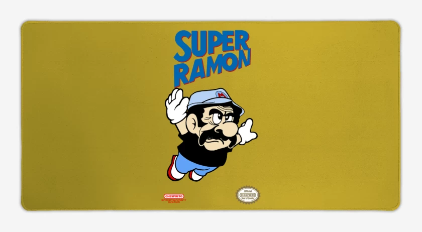 Mouse pad Gamer Amarillo de Super Ramon