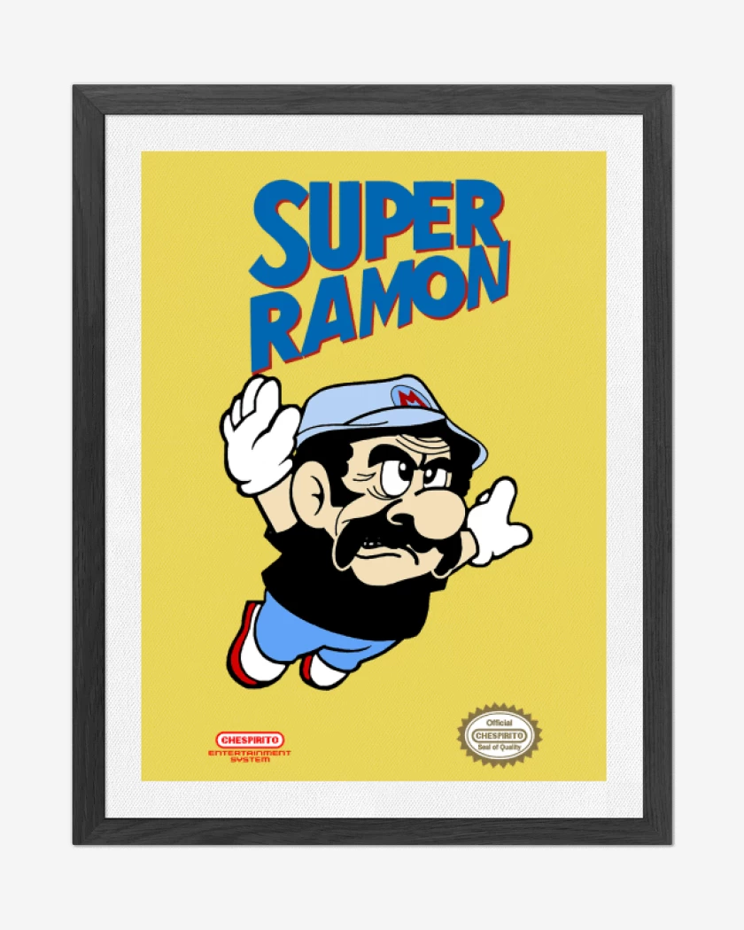 Cuadro decorativo Super Ramon
