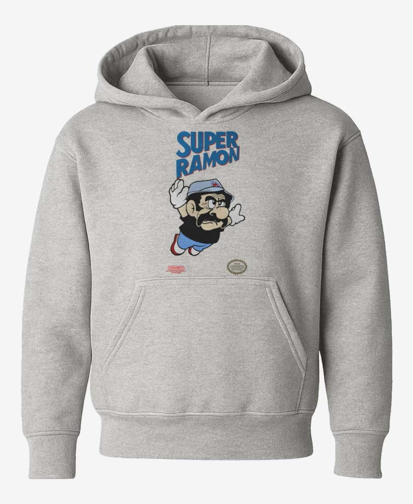 Poleron de niño Gris Melange de Super Ramon
