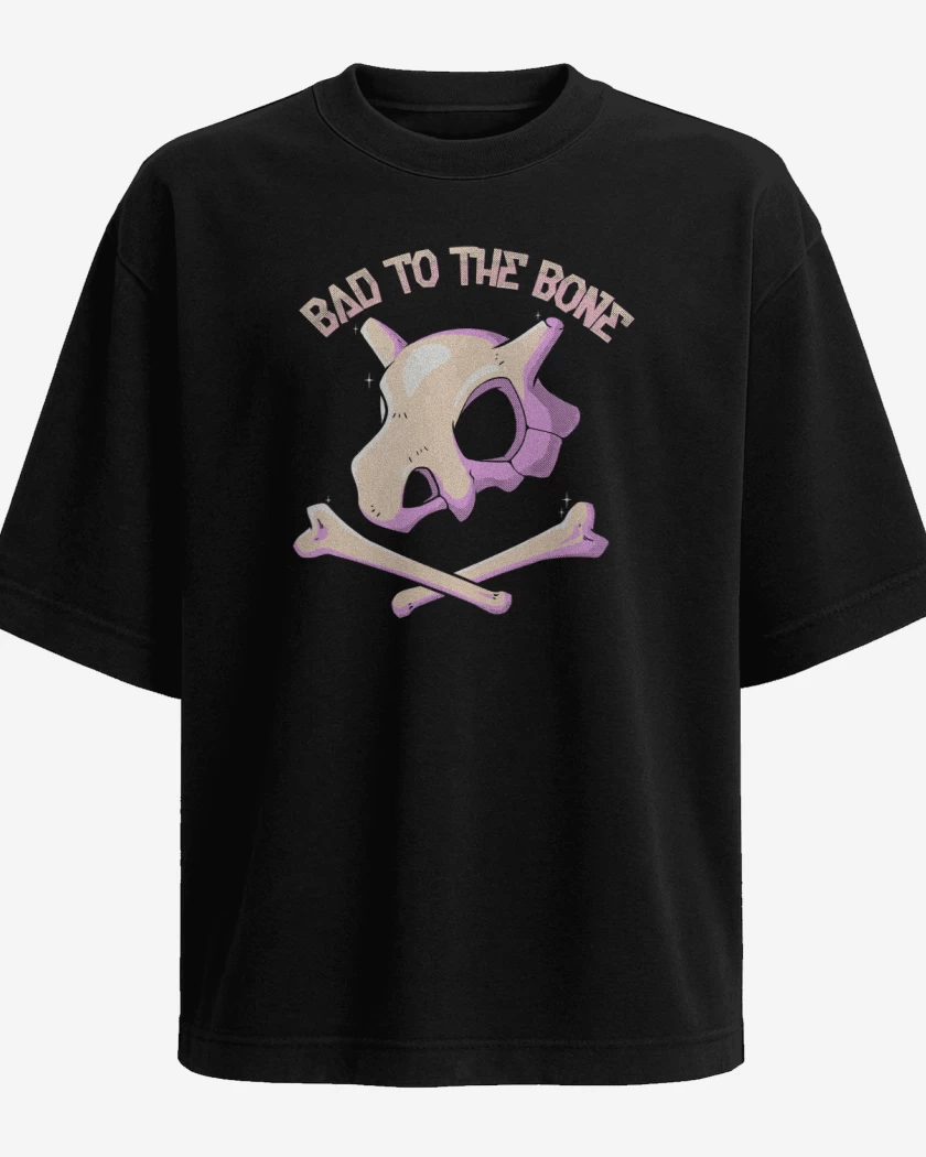 Polera Oversize Bad to the bone