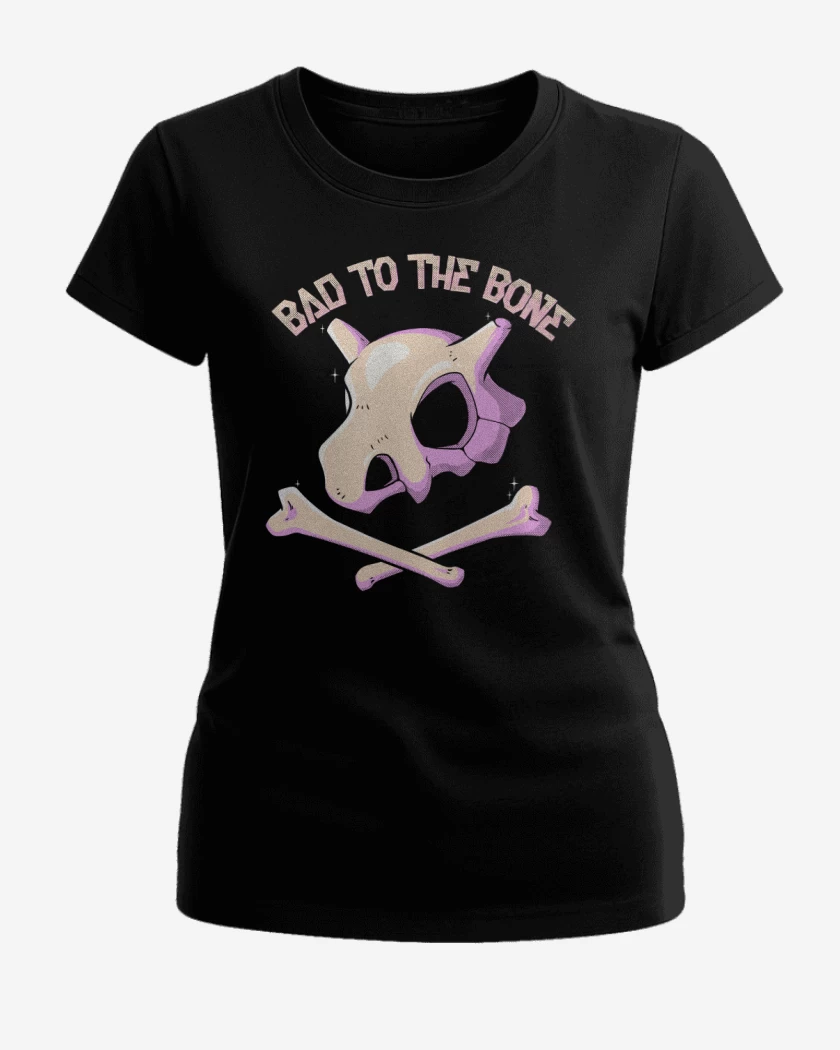 Polera de Mujer Negro de Bad to the bone