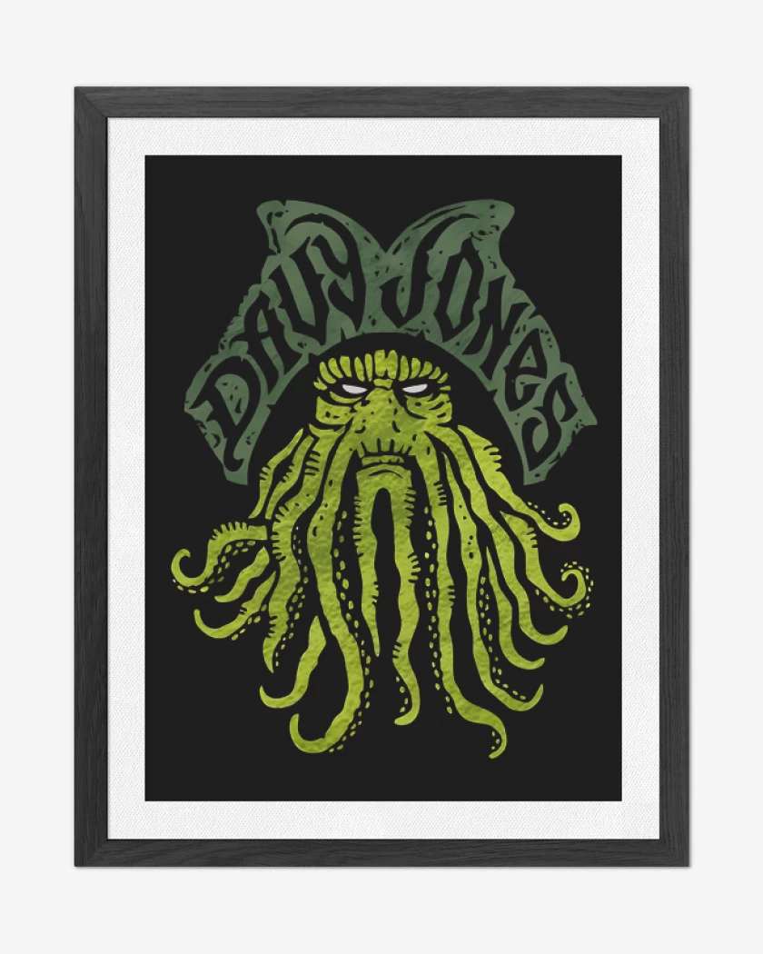 Cuadro decorativo Negro de Davy Jones 2