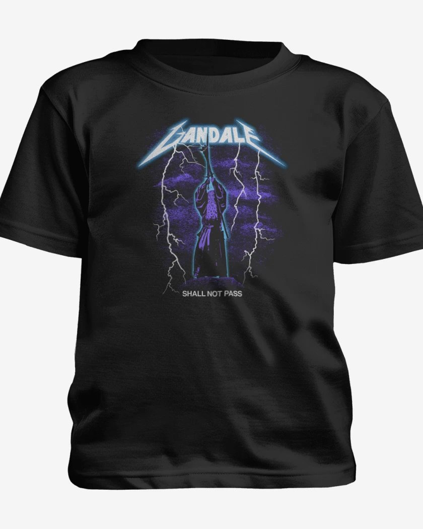 Polera de niño Negro de GandalfllicA