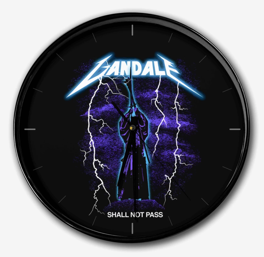 Reloj Negro de GandalfllicA