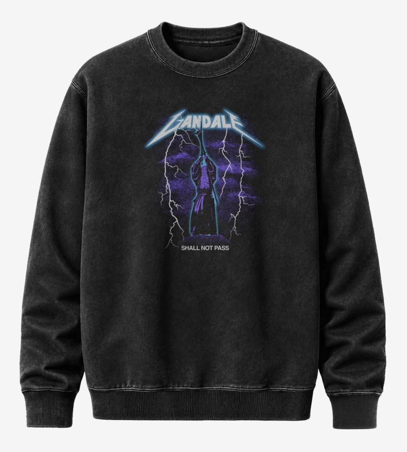 Poleron Polo Acid Wash Negro de GandalfllicA