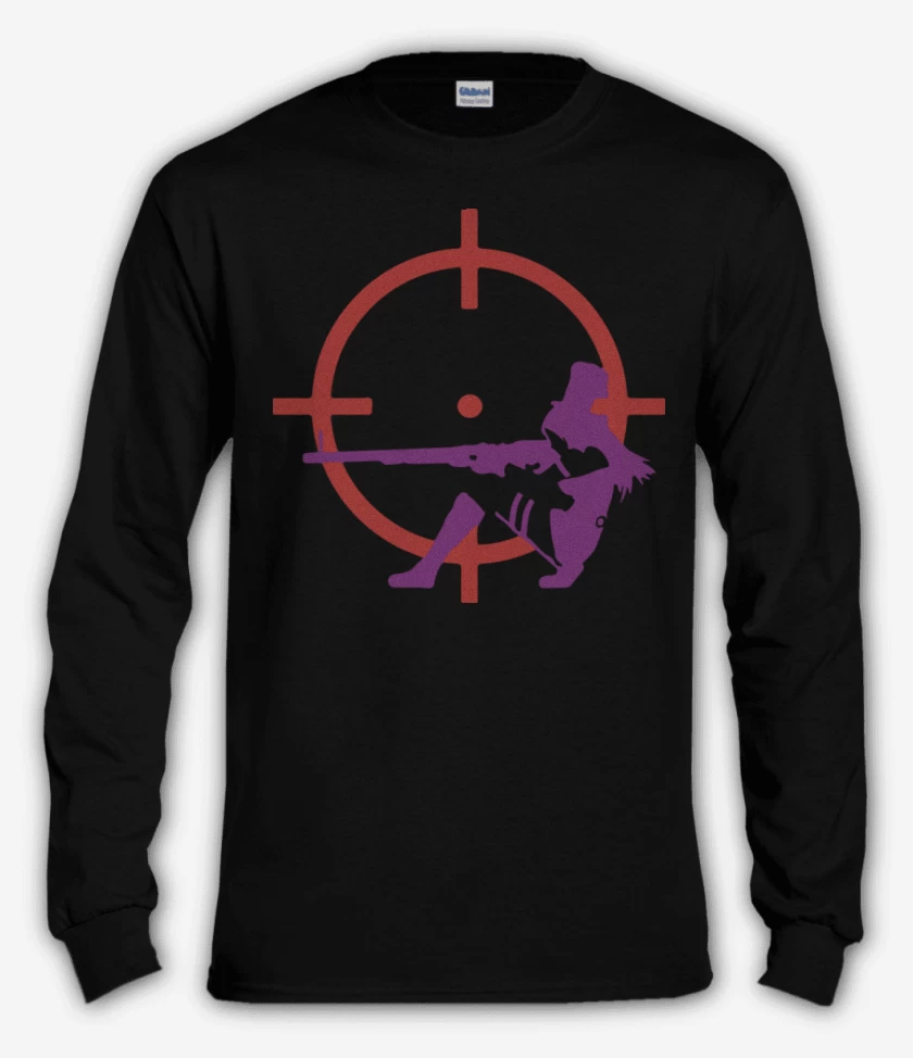 Polera manga larga Negro de Cait