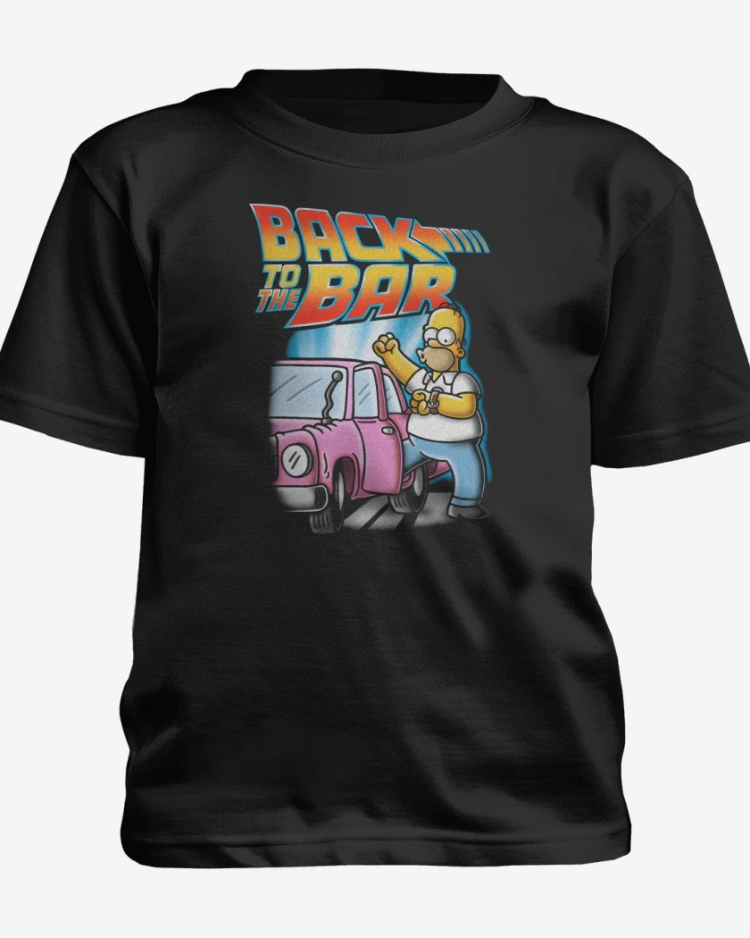 Polera de niño Negro de Volver al Bar