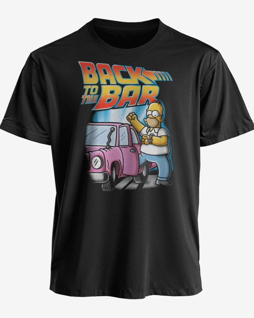 Polera premium Negro de Volver al Bar