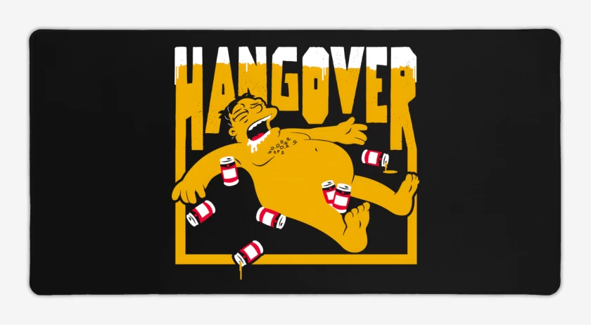 Mouse pad Gamer Barney Hangover