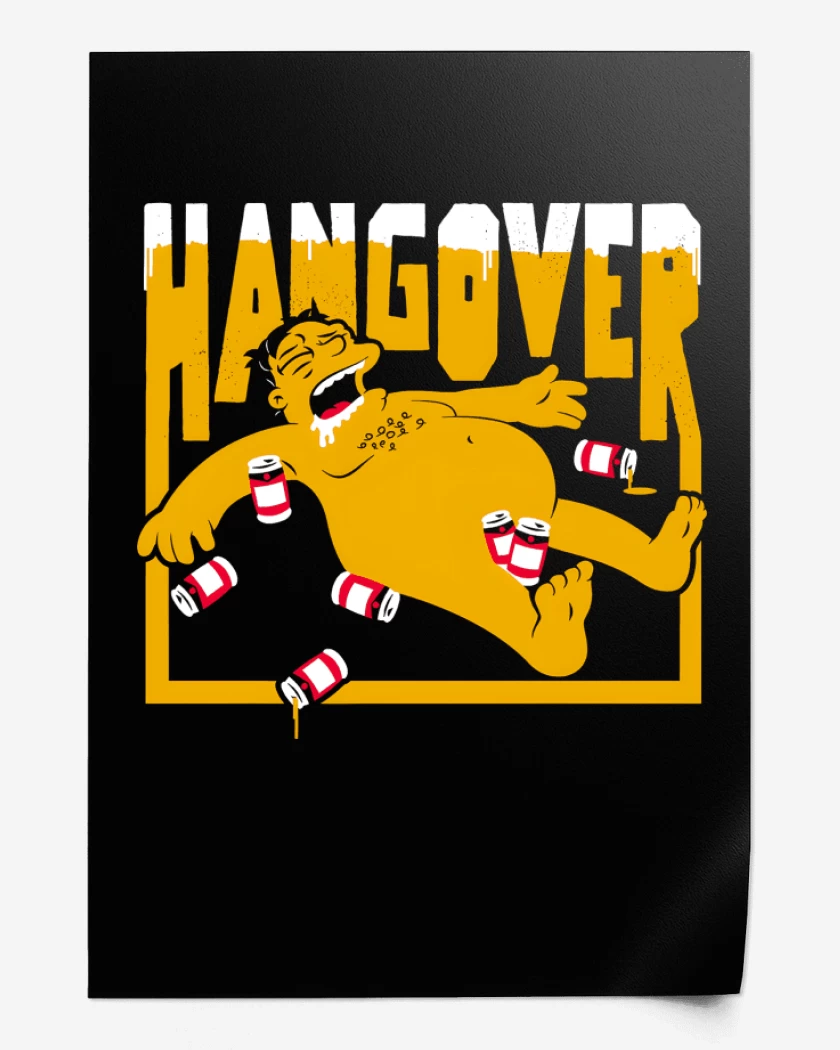 Print Barney Hangover