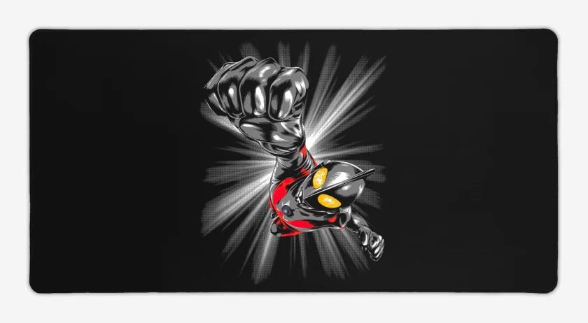 Mouse pad Gamer Negro de Ultrahombre
