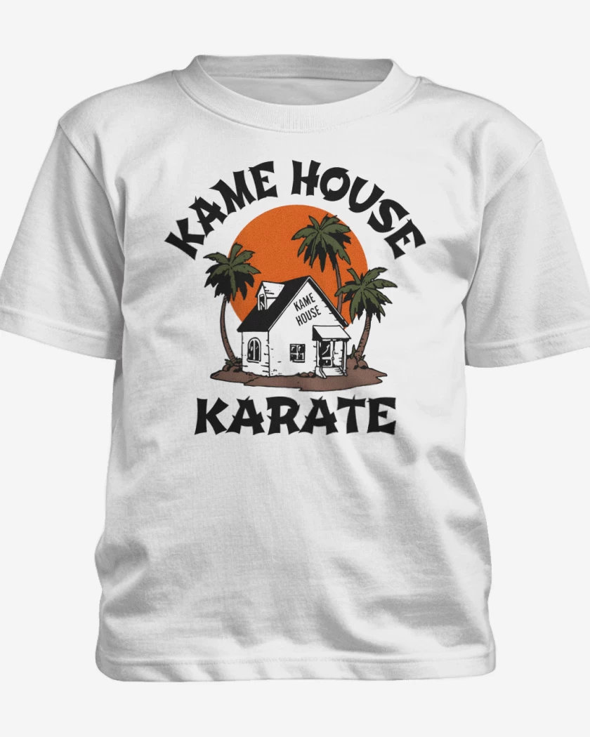 Polera de niño Blanco de Kame House Karate