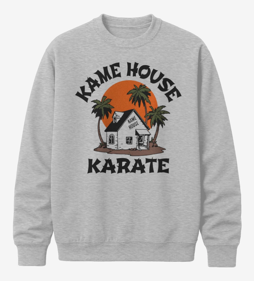 Poleron polo Gris Melange de Kame House Karate
