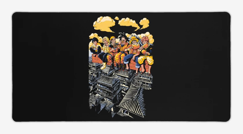 Mouse pad Gamer Almuerzo Anime