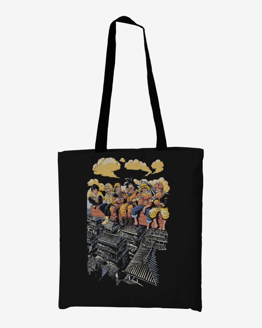 Totebag Almuerzo Anime