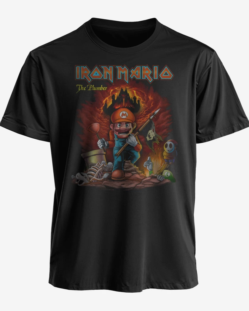 Polera Iron Bigote