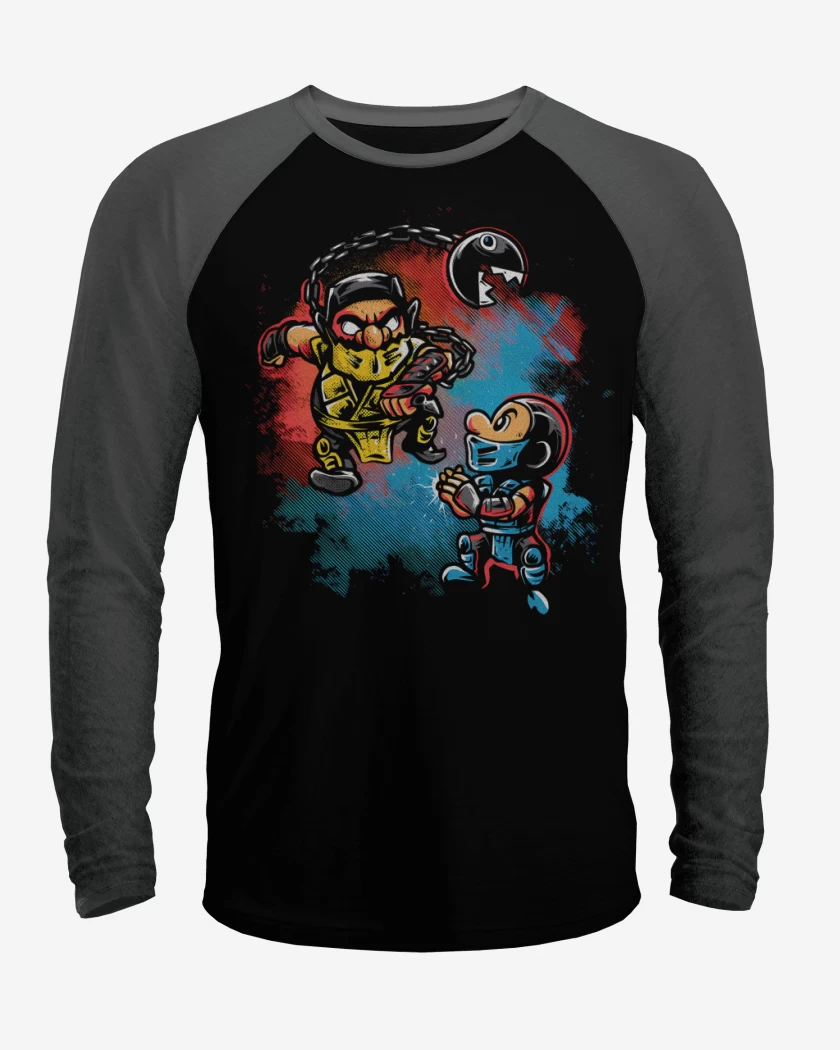 Polera Raglan Bigote Kombat