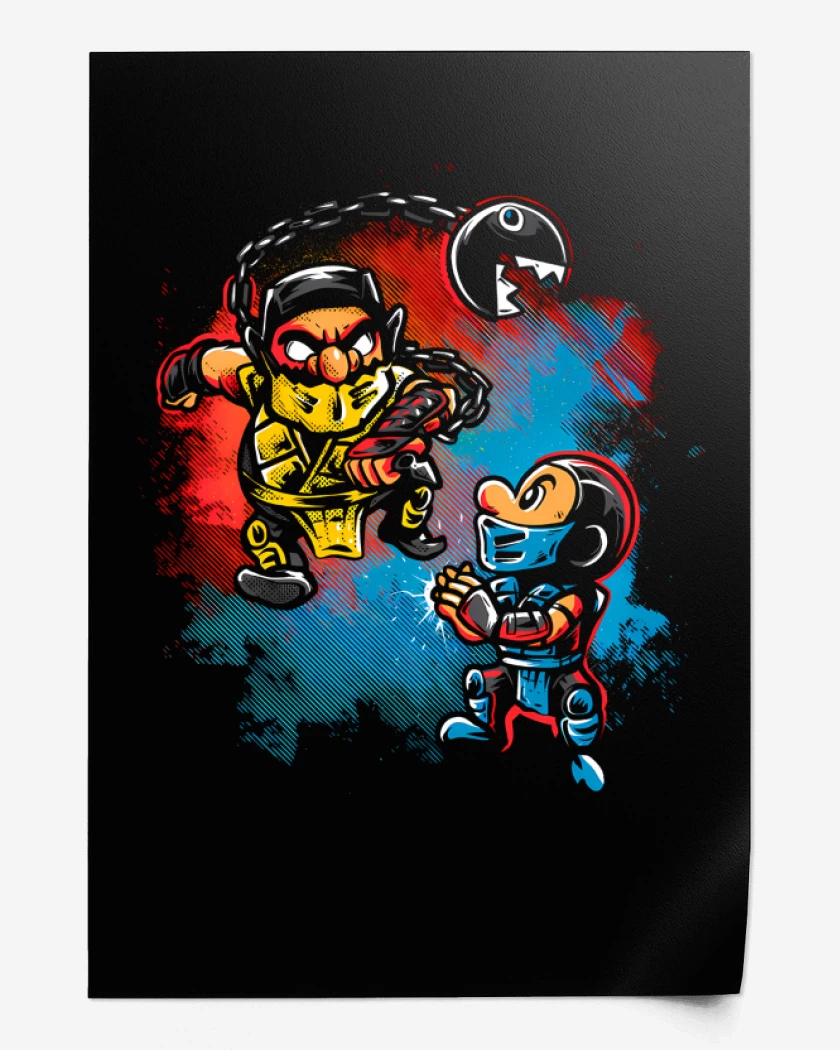 Print Bigote Kombat