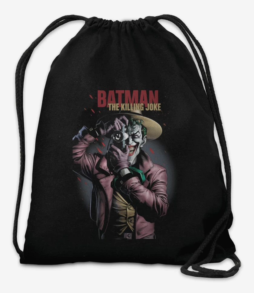 Mochila Negro de La Broma Asesina