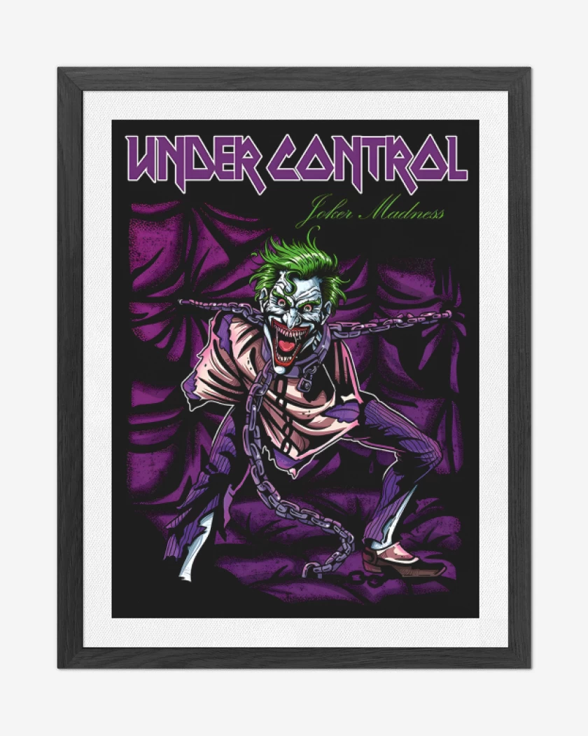 Cuadro decorativo Joker Madness