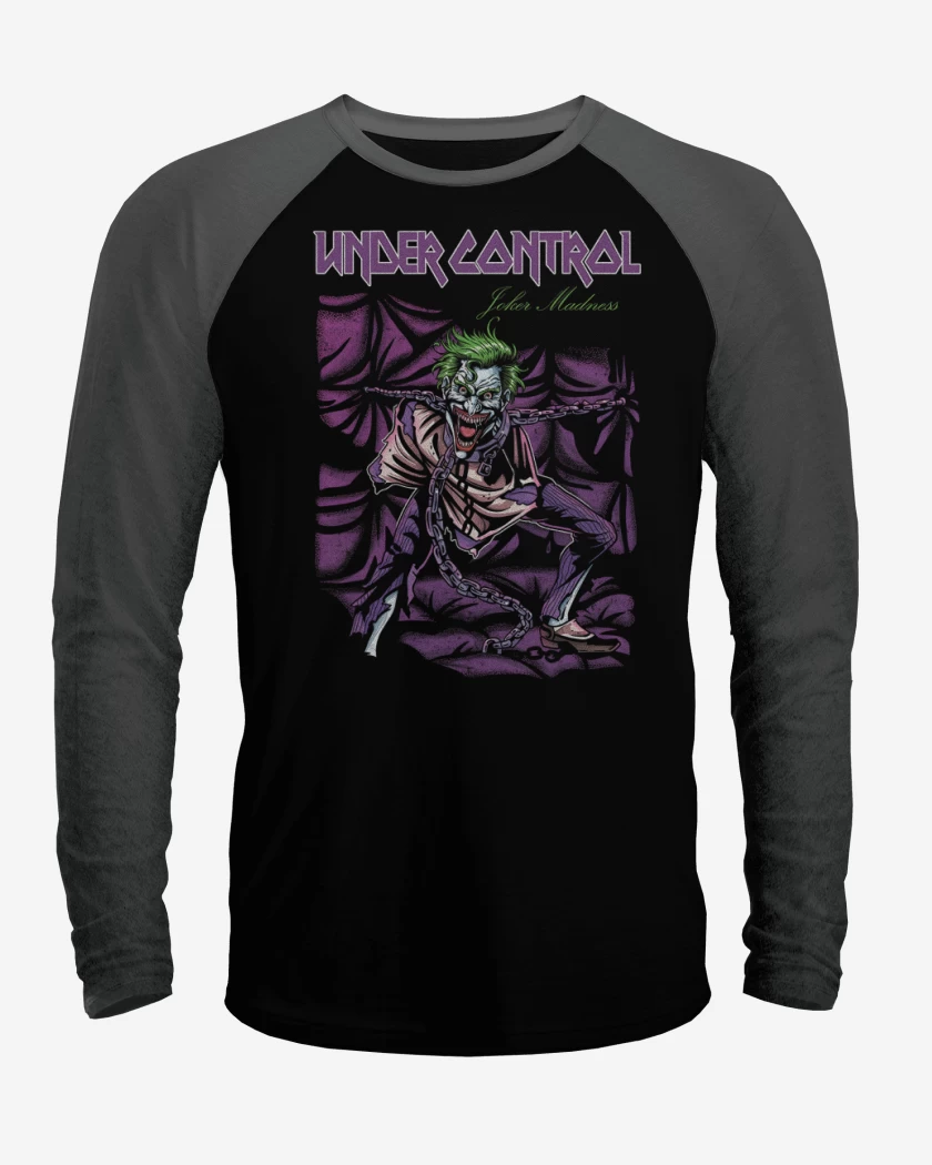 Polera Raglan Joker Madness