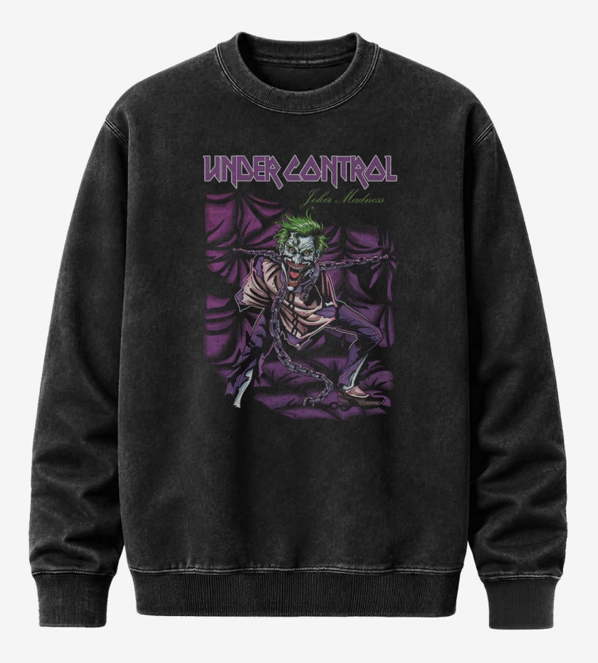 Poleron Polo Acid Wash Joker Madness