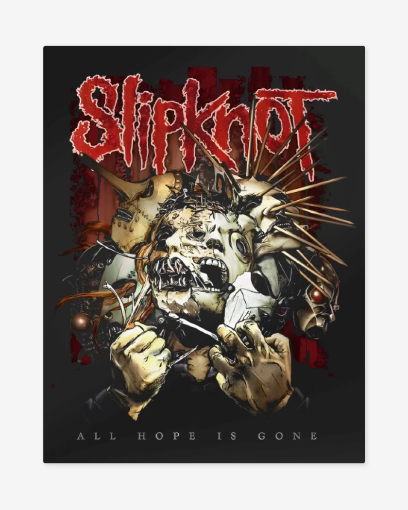 Print metalico All Hope is Gone