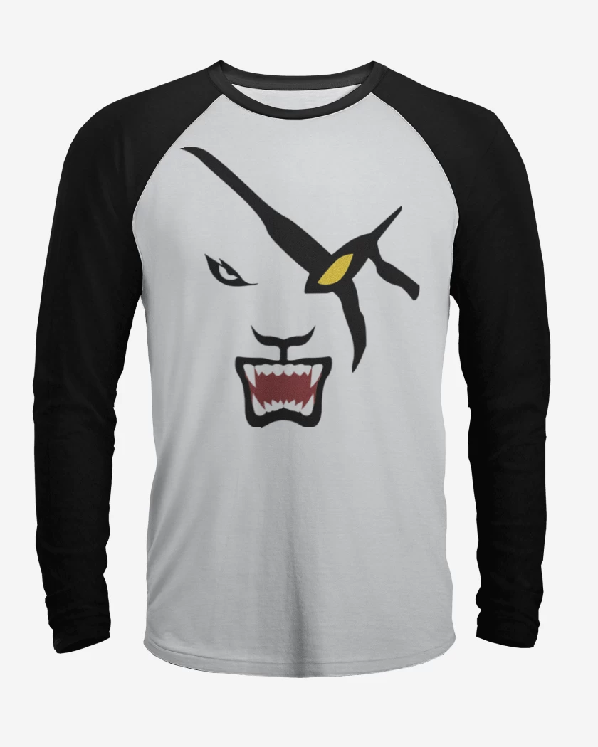 Polera Raglan Blanco / Negro de Rengar