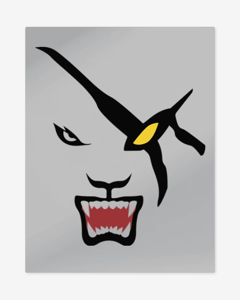 Print metalico Gris Melange de Rengar