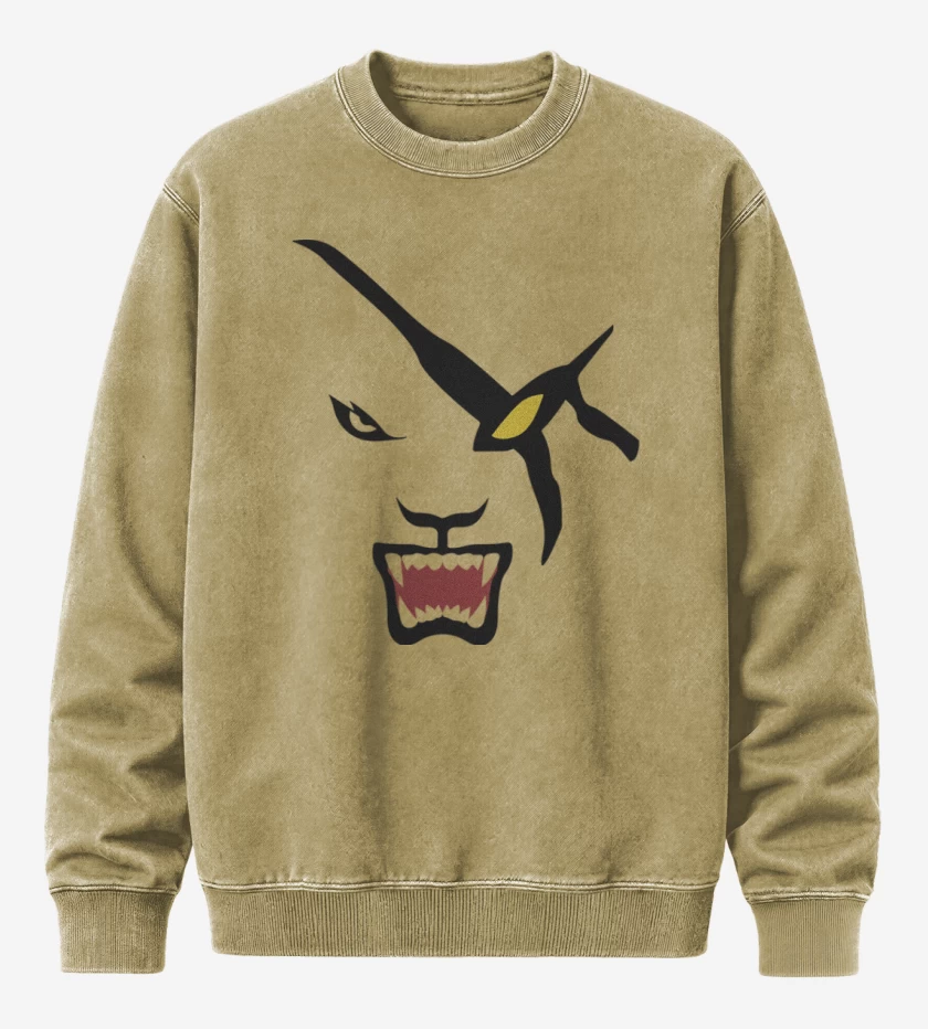 Poleron Polo Acid Wash Beige de Rengar