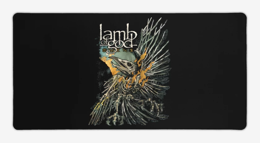 Mouse pad Gamer Negro de Omens