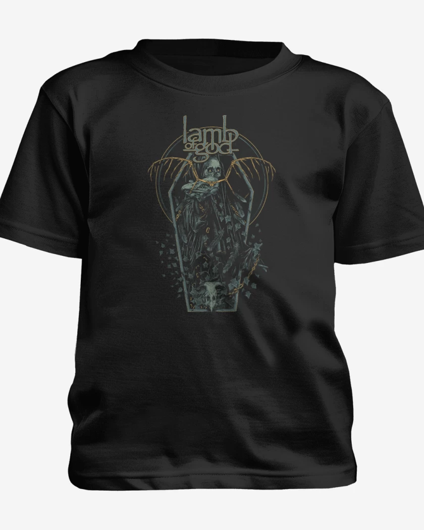 Polera de niño Negro de Death of God