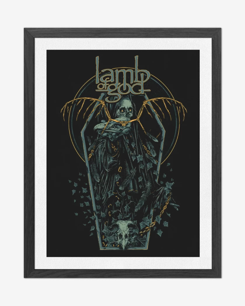 Cuadro decorativo Negro de Death of God