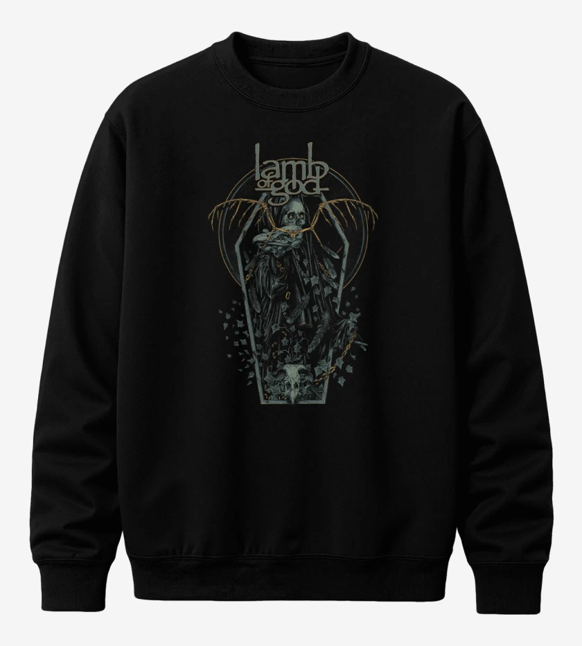 Poleron polo Negro de Death of God