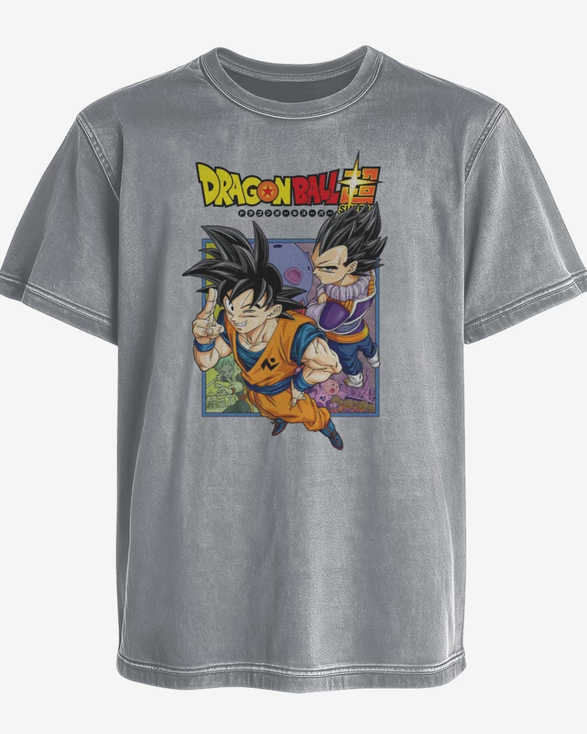 Polera desgastada Gris Melange de Patrulleros Galácticos 