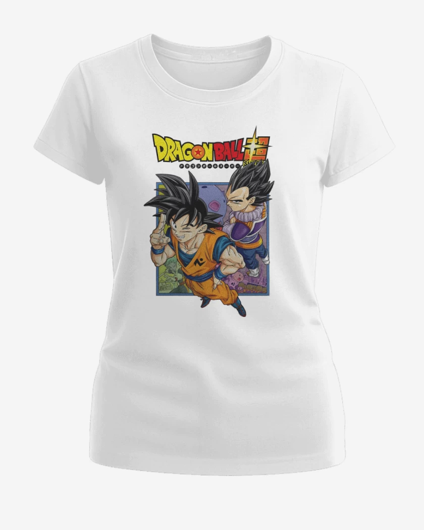 Polera de Mujer Blanco de Patrulleros Galácticos 
