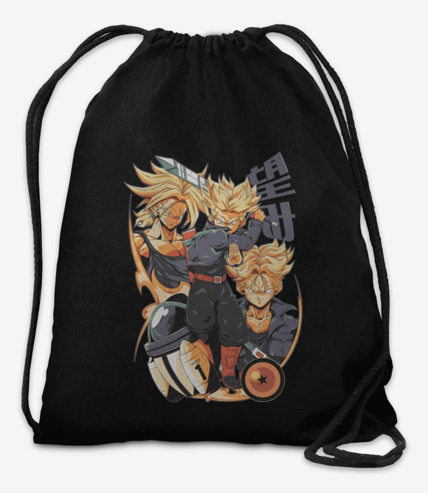 Mochila Negro de Viajero del Futuro